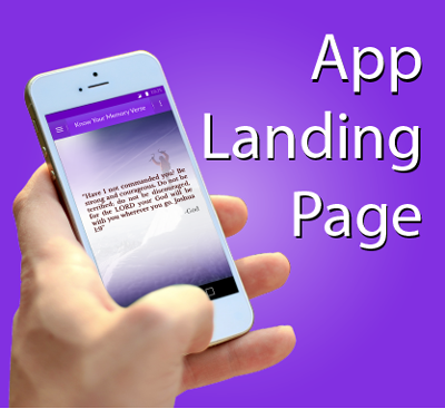 App Landing Page